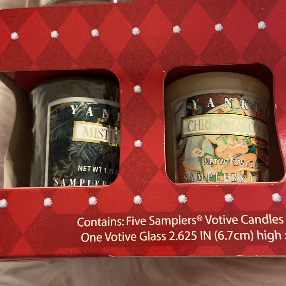 Yankee Candle Five Samplers Votive Candles in original package - Picture 4 of 8